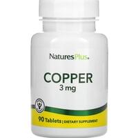 Nature's Plus Copper Медь таблетки по 3 мг №90