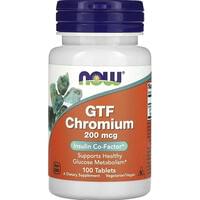 Now GTF Chromium Хром таблетки по 200 мкг №100