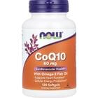 Now Коэнзим Q10 с рыбьим жиром капсулы по 60 мг №120