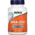 Now DHA-250 Омега Докозагексаеновая кислота (ДГК) капсулы №120