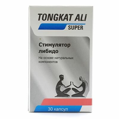 Tongkat Ali Super kapsulalari №30 (shisha)