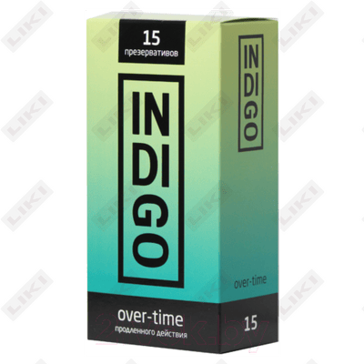 Презервативы Indigo Over Time Продленного действия 15 шт.