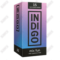 Презервативы Indigo Mix Fun Микс удовольствий 15 шт.