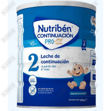 Смесь молочная Nutriben Continuacion Pro-α 2 с 6 месяцев 800 г