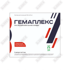 Купить Гемаплекс раствор д/ин. 20 мг/мл по 5 мл №5 (ампулы) Гемаплекс раствор д/ин. 20 мг/мл по 5 мл №5 (ампулы)