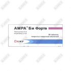 Купить Амра Би Форте таблетки по 8 мг + 2,5 мг №30 (3 блистера х 10 таблеток) Амра Би Форте таблетки по 8 мг + 2,5 мг №30 (3 блистера х 10 таблеток)