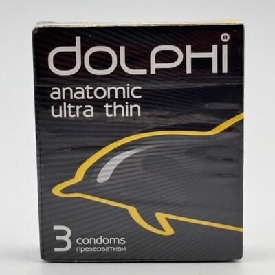 Презервативы Dolphi Anatomic Ultra Thin 3 шт.