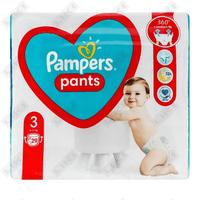Sotib olish Подгузники-трусики Pampers Pants размер 3, 6-11 кг, 29 шт. Подгузники-трусики Pampers Pants размер 3, 6-11 кг, 29 шт.