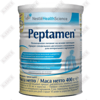 Купить Смесь сухая лечебная Peptamen с ароматом ванили от 10 лет 400 г Смесь сухая лечебная Peptamen с ароматом ванили от 10 лет 400 г