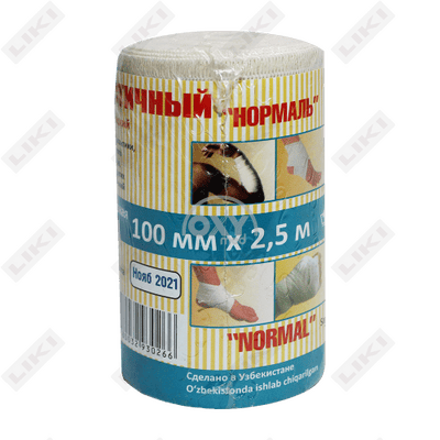 Bint elastik o'rta cho'zilgan 100 mm х 2,5 m