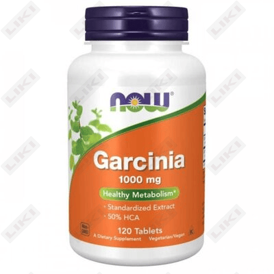 Гарциния NOW (Нау) Garcinia таблетки по 1000 мг флакон 120 шт