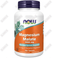 Купить Магния малат NOW (Нау) Magnesium Malate 1000 мг здоровье нервной системы таблетки флакон 180 шт Магния малат NOW (Нау) Magnesium Malate 1000 мг здоровье нервной системы таблетки флакон 180 шт