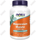 Магния малат NOW (Нау) Magnesium Malate 1000 мг здоровье нервной системы таблетки флакон 180 шт