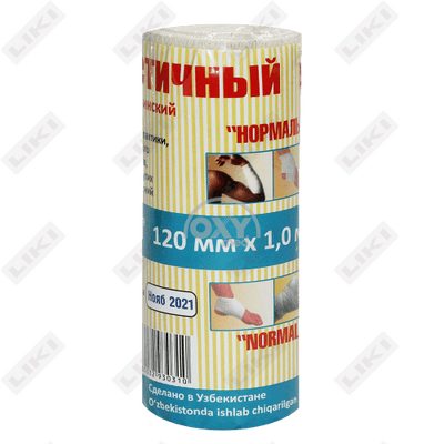 Bint elastik o'rta cho'zilgan 120 mm х 1 m