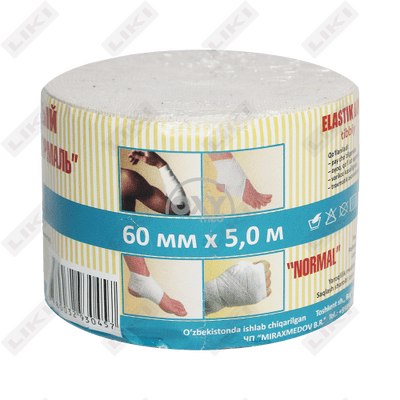 Bint elastik o'rta cho'zilishi 60 mm х 5 m