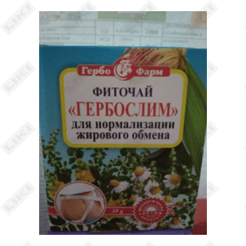 Чай Gerbofarm Гербослим в фильтр-пакетах по 2 г 15 шт.