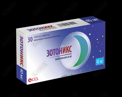 Зотоникс таблетки по 40 мг №30 (3 блистера x 10 таблеток)