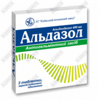 Sotib olish Альдазол таблетки по 400 мг №3 (блистер) Альдазол таблетки по 400 мг №3 (блистер)