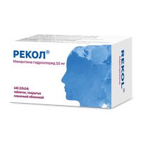 Рекол таблетки по 10 мг №140 (10 блистеров x 14 таблеток)
