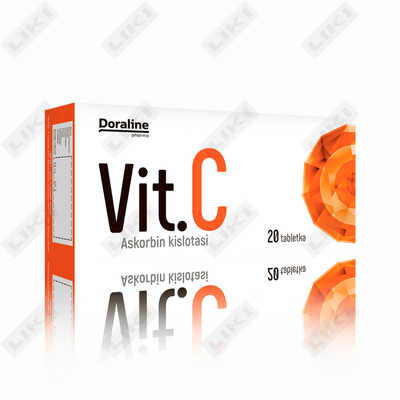 Vit. C таблетки №20 (2 блистера x 10 таблеток)
