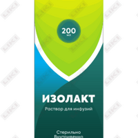 Sotib olish Изолакт р-р для инф 200мл (Т)++ Изолакт р-р для инф 200мл (Т)++