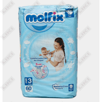 Подгузники Molfix размер 3, 4-9 кг, 60 шт.