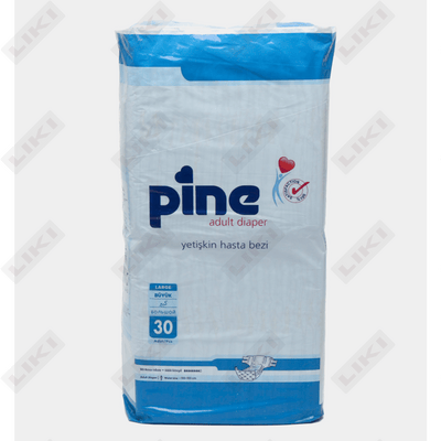 Подгузники для взрослых Pine Large, 100-150 см, 30 шт.