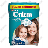 Подгузники Onlem размер 6, 16+ кг, 34 шт.