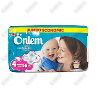 Подгузники Onlem размер 4, 7-14 кг, 56 шт.