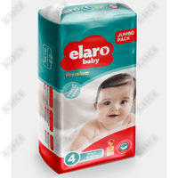 Подгузники Elaro Baby Premium размер 4, 9-14 кг, 52 шт.