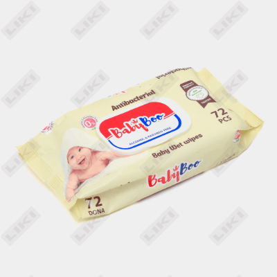 Салфетки влажные детские Top Class for baby 72 шт.