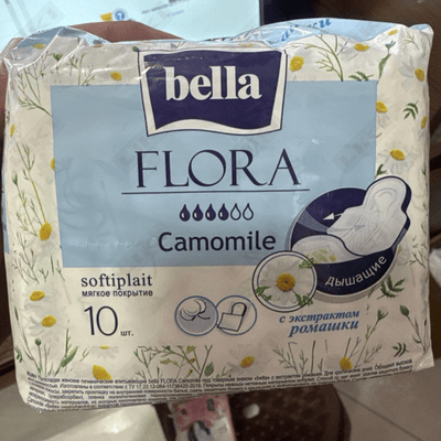 Прокладки гигиенические Bella Flora ромашка 10 шт.