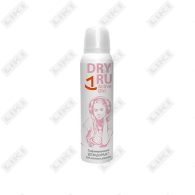 Дезодорант Dry Ru Active Girl с парфюмом 125 мл