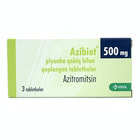 Sotib olish Azivirus plyonka bilan qoplangan planshetlar 500 mg №3 (1 blister) Azivirus plyonka bilan qoplangan planshetlar 500 mg №3 (1 blister)