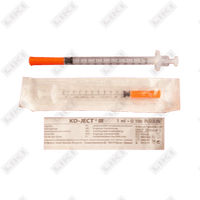 Sotib olish Шприц инсулиновый KD-Ject III U-100 30G 1 мл Шприц инсулиновый KD-Ject III U-100 30G 1 мл