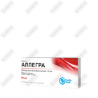 Sotib olish Allegra qoplangan planshetlar 10 mg №10 (1 blister) Allegra qoplangan planshetlar 10 mg №10 (1 blister)