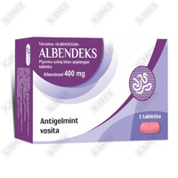 Albendeks  plyonka bilan qoplangan planshetlar 400 mg (blister)
