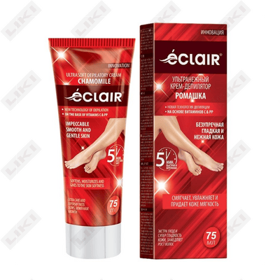 Средства для депиляции Eclair Ультранежный Ромашка 75 мл