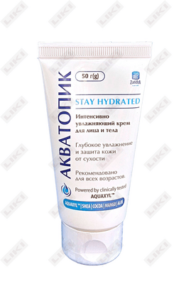 Крем для лица и тела Aquatopic увлажняющий 50 г