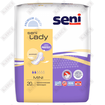 Прокладки урологические Seni Lady Mini 20 шт.