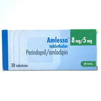 Amlessa tabletkalari 8 mg / 5 mg №30 (3 blister x 10 tabletka)