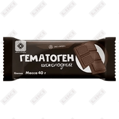 Гематоген Экзон батончик шоколадный 30 г