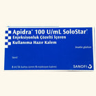 Апидра Солостар растворр д/ин. 100 ЕД/мл по 3 мл №5 (шприц-ручки)