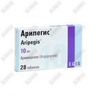 Aripegis  tabletkalari 10 mg №28 (2 blister х 14 tabletka)