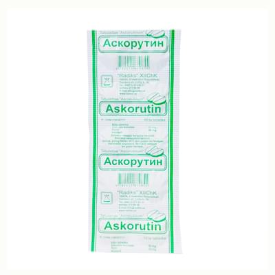 Askorutin  Radix tabletkalari №10 (1 blister)