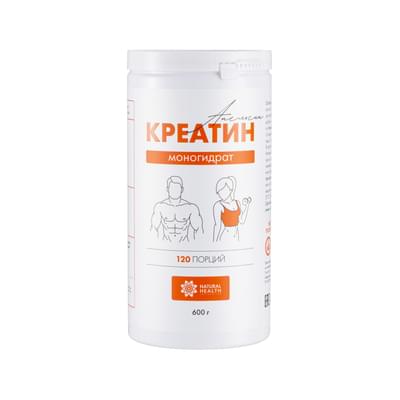 Natural Health Креатин моногидрат со вкусом апельсина порошок 600 г
