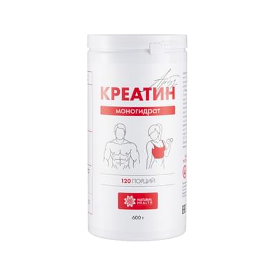 Natural Health Креатин моногидрат со вкусом арбуза порошок 600 г