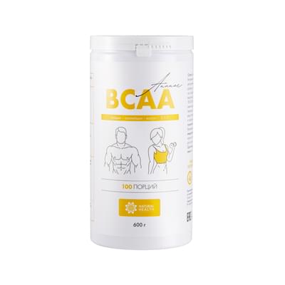Natural Health BCAA Аминокислотный комплекс со вкусом ананаса порошок 600 г