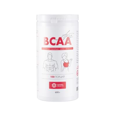 Natural Health BCAA Аминокислотный комплекс со вкусом арбуза порошок 600 г