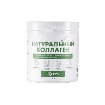 Natural Health Натуральный коллаген со вкусом яблока желе д/внут. прим. по 380 г (банка)
